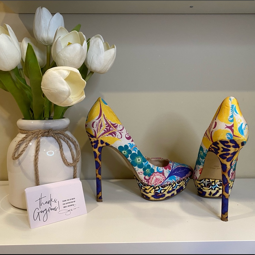 Nine West Shoes/heels/ platform pumps